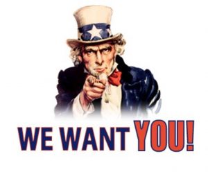 Uncle sam: we want you! Vacatures